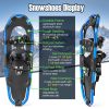 Hiking Lightweight Terrain Snowshoes With Flexible Pivot System