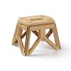 Outdoor Portable Folding Stool Mazar Square Stool Camping Portable Plastic Stool Small Bench Change Shoes Stool Children Fishing Stool